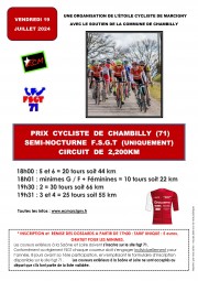 Affiche Chambilly semi-nocturne -2024